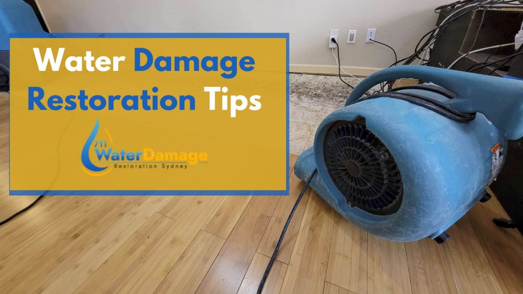 Water Damage Restoration Tips